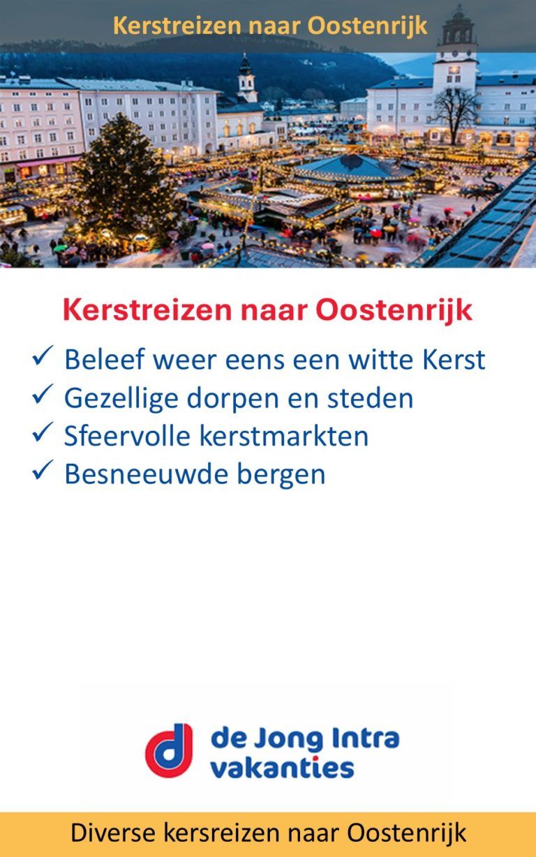 De Jong Intra – kerstreizen – Oostenrijk