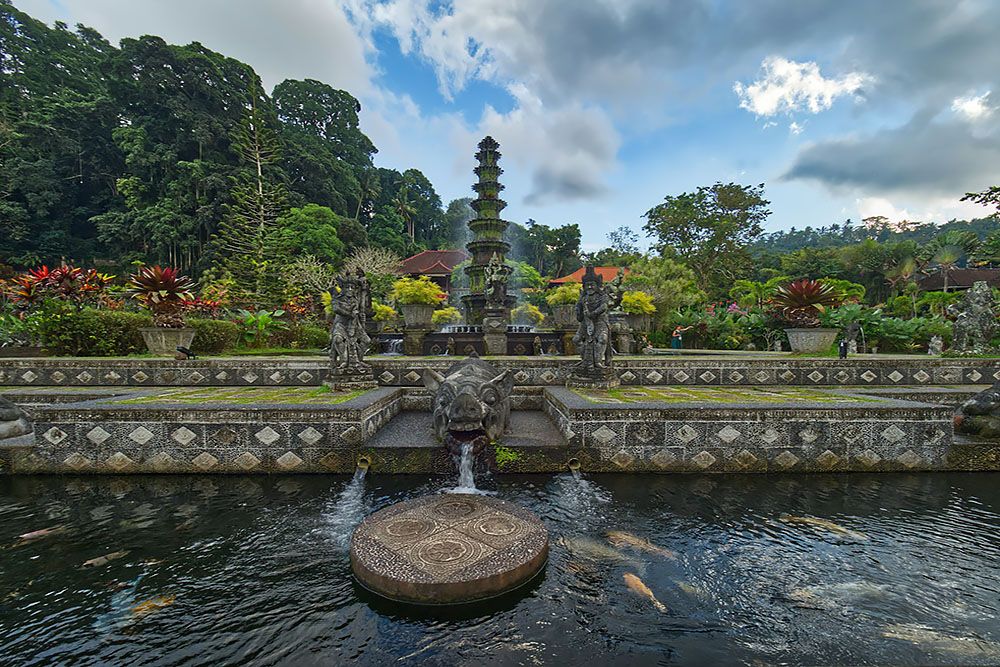 Tirta Gangga op Bali