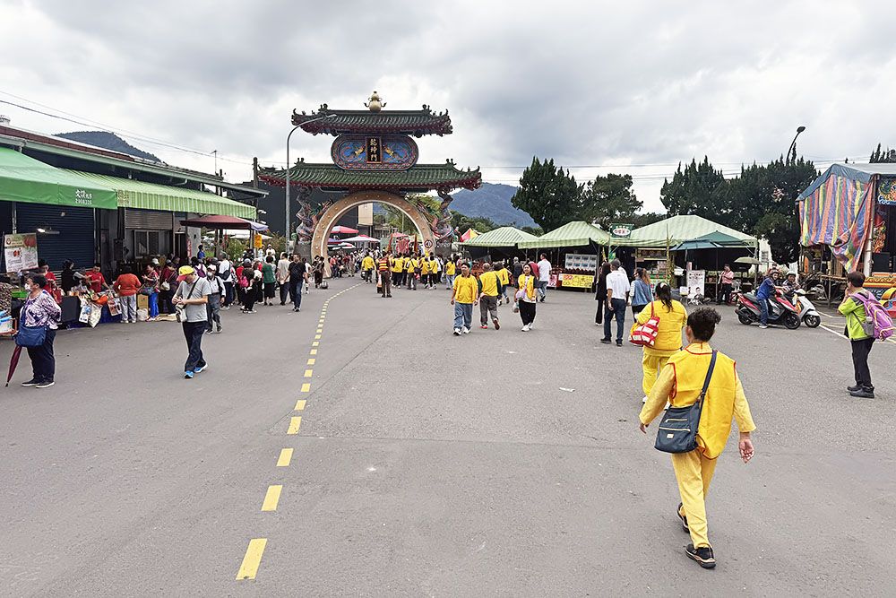 Op weg naar de tempel
