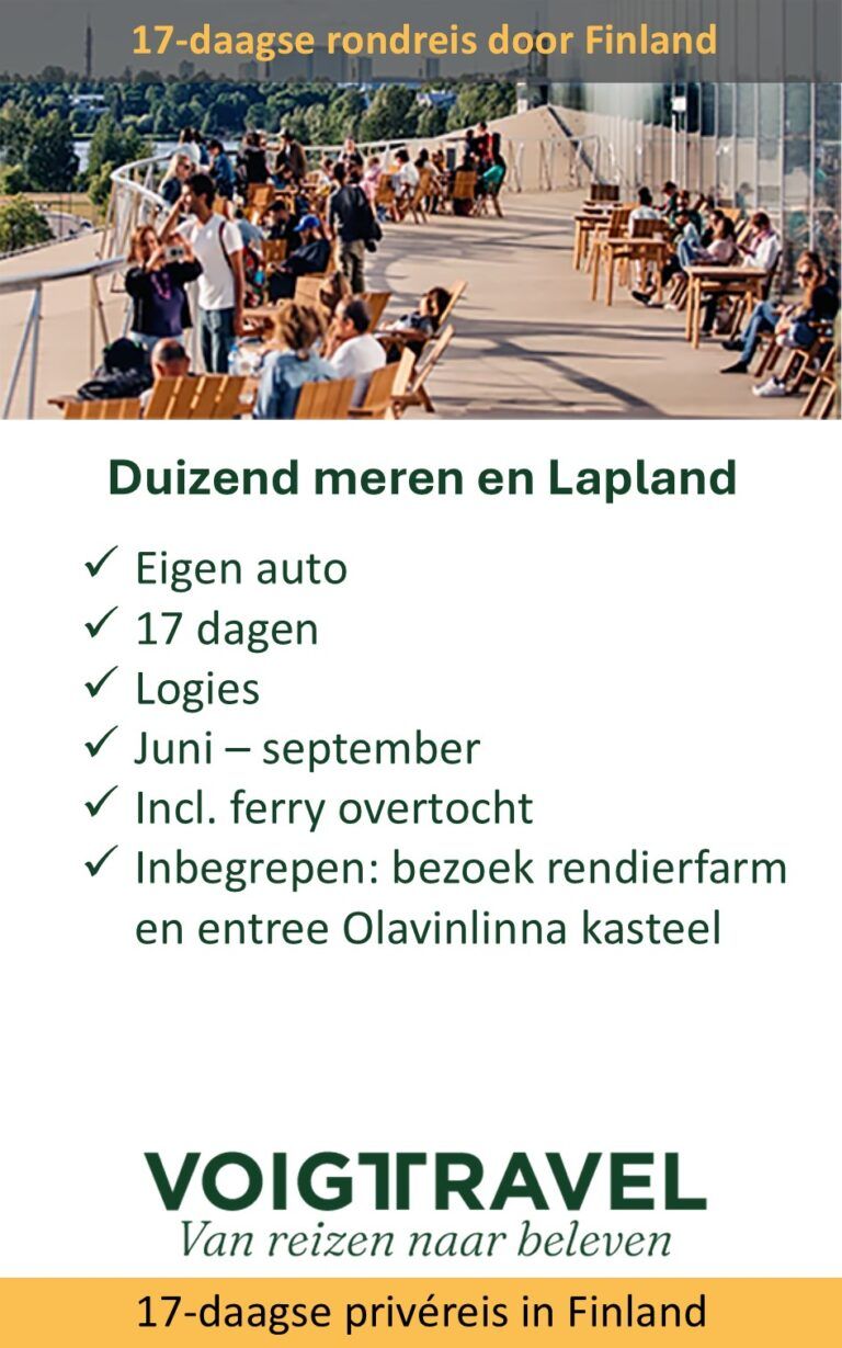Voigt Travel – Finland – rondreis – Duizend meren en Lapland