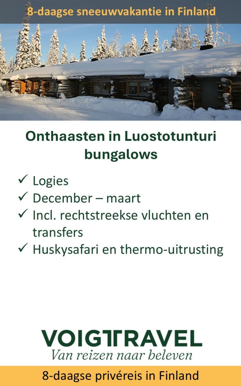 Voigt Travel – Finland – sneeuwvakantie – Luosto – Fins Lapland