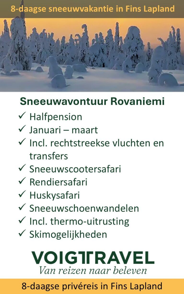 Voigt Travel – Finland – sneeuwvakantie – Rovaniemi – Fins Lapland