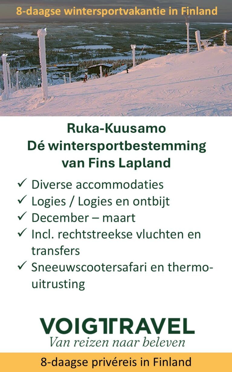 Voigt Travel – Finland – sneeuwvakantie – Ruka-Kuusamo – wintersport