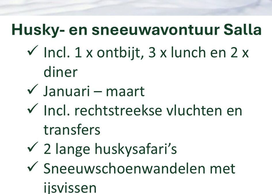 Voigt Travel – Finland – sneeuwvakantie – Salla – Fins Lapland