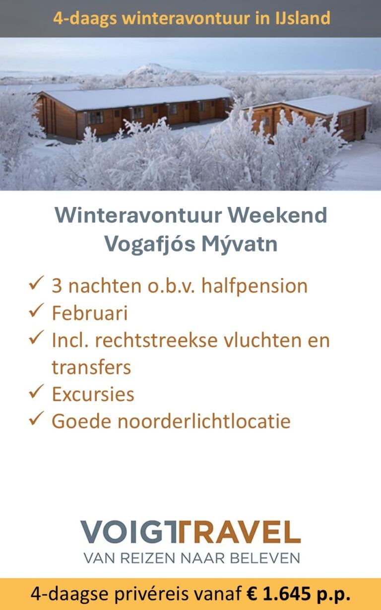 Voigt Travel – IJsland – weekend – winteravontuur