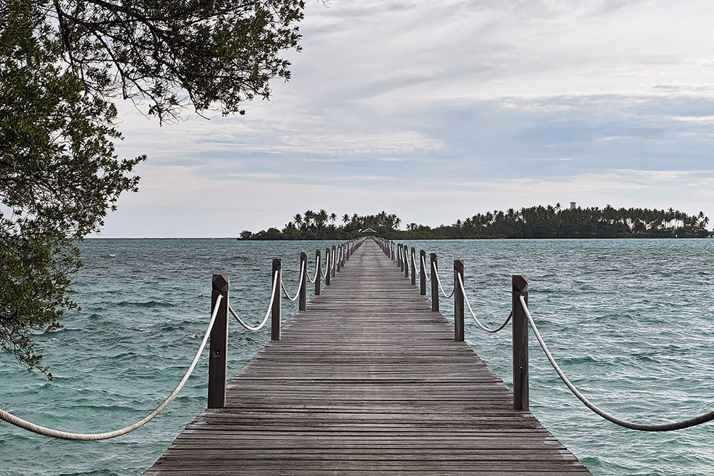 Loopbrug naar Virgin Cocoa