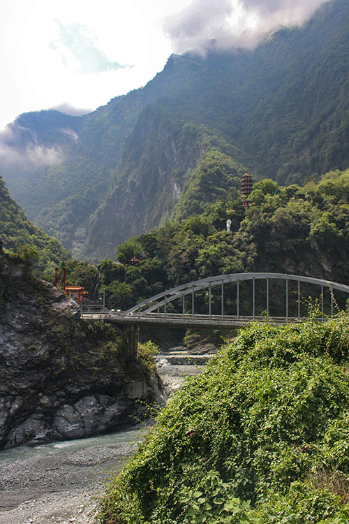 Taroko Gorge in Oost-Taiwan