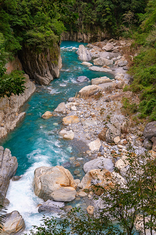 Taroko Gorge in Oost-Taiwan
