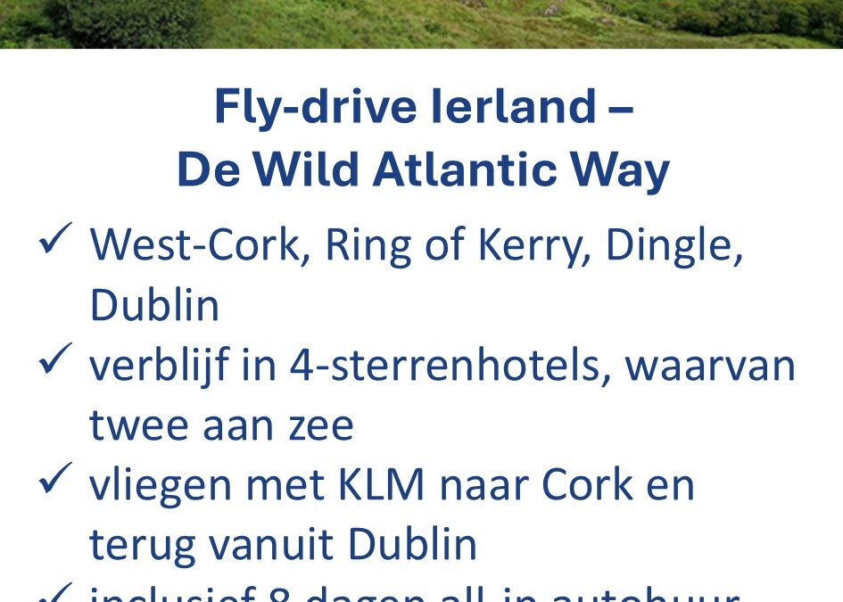 ANWB – Ierland – fly-drive