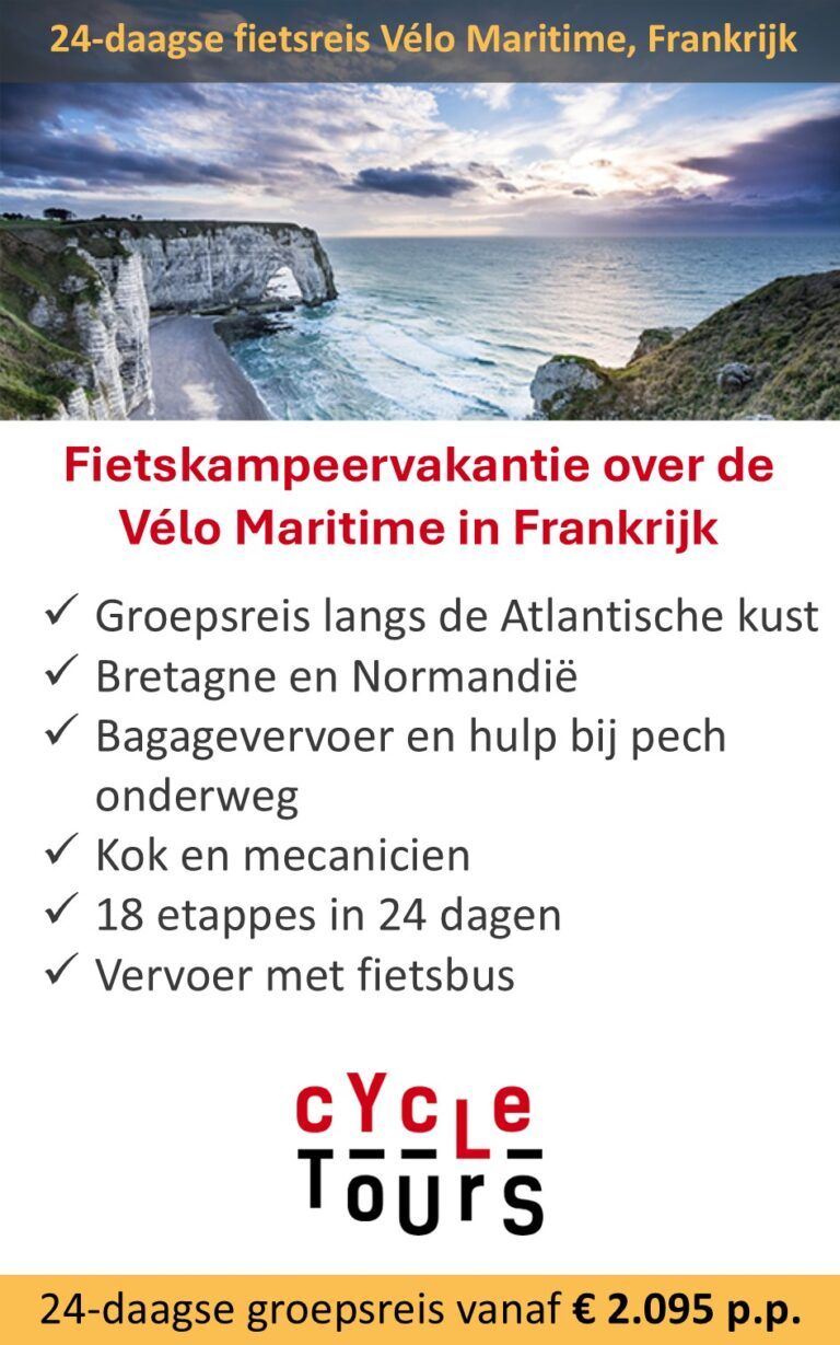 Cycle Tours – Frankrijk – groepsfietsvakantie – Vélo Maritime
