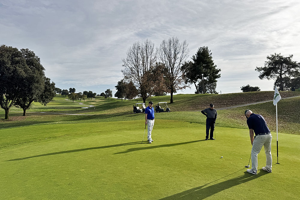 De green bij Marco Simone