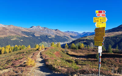 Hiken en E-biken door de valleien van Graubünden