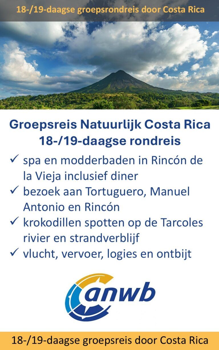 ANWB – Costa Rica – groepsrondreis
