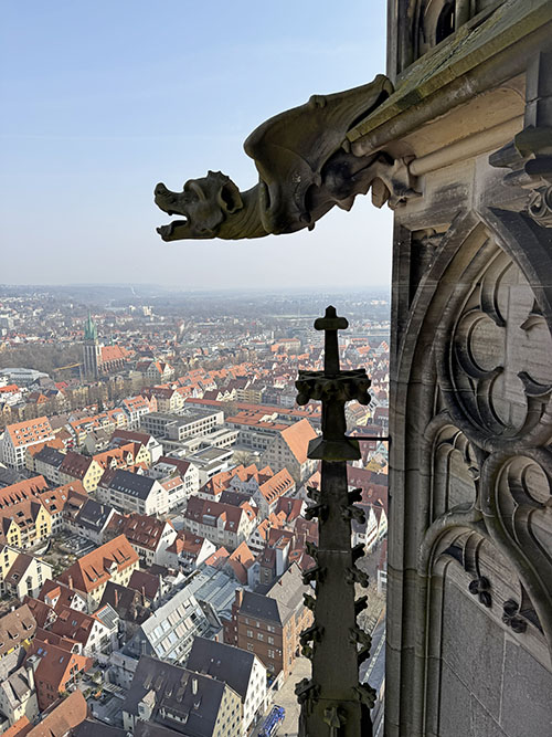 Uitzicht vanuit de Ulmer Münster