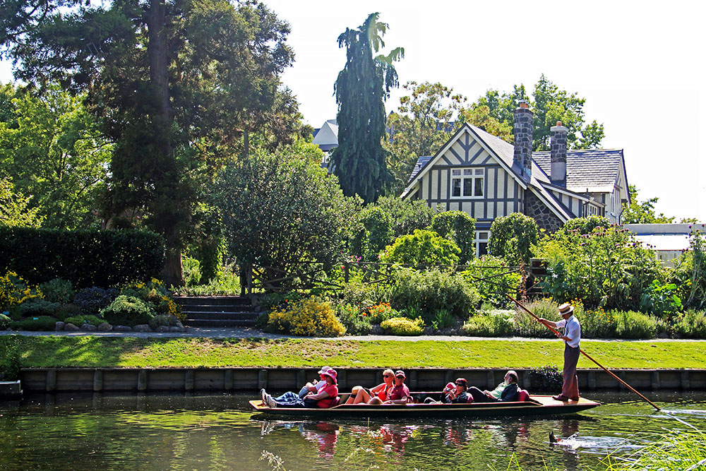 Punten door Christchurch