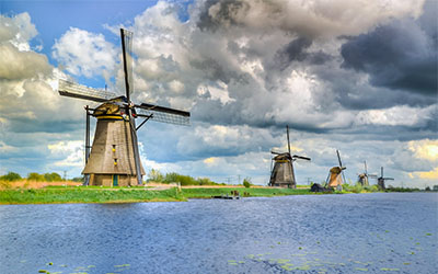 Wandelingen langs molens