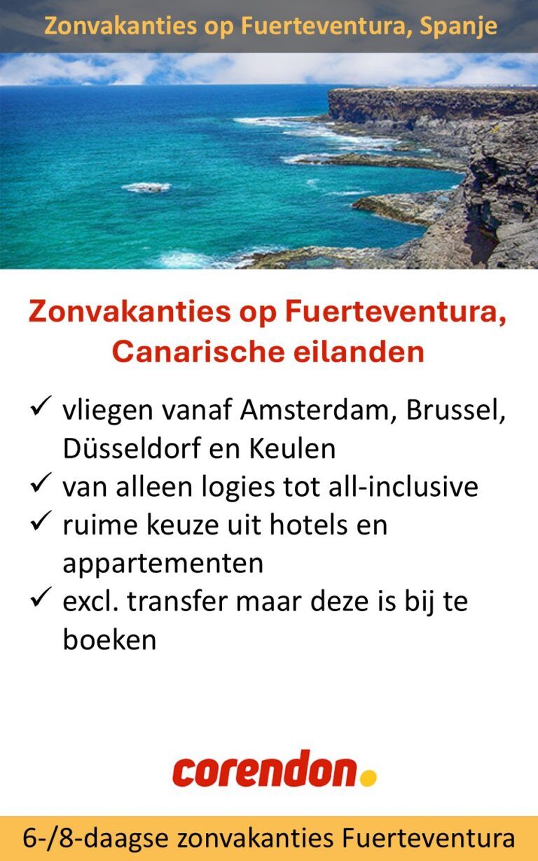 Corendon – Fuerteventura – zonvakanties