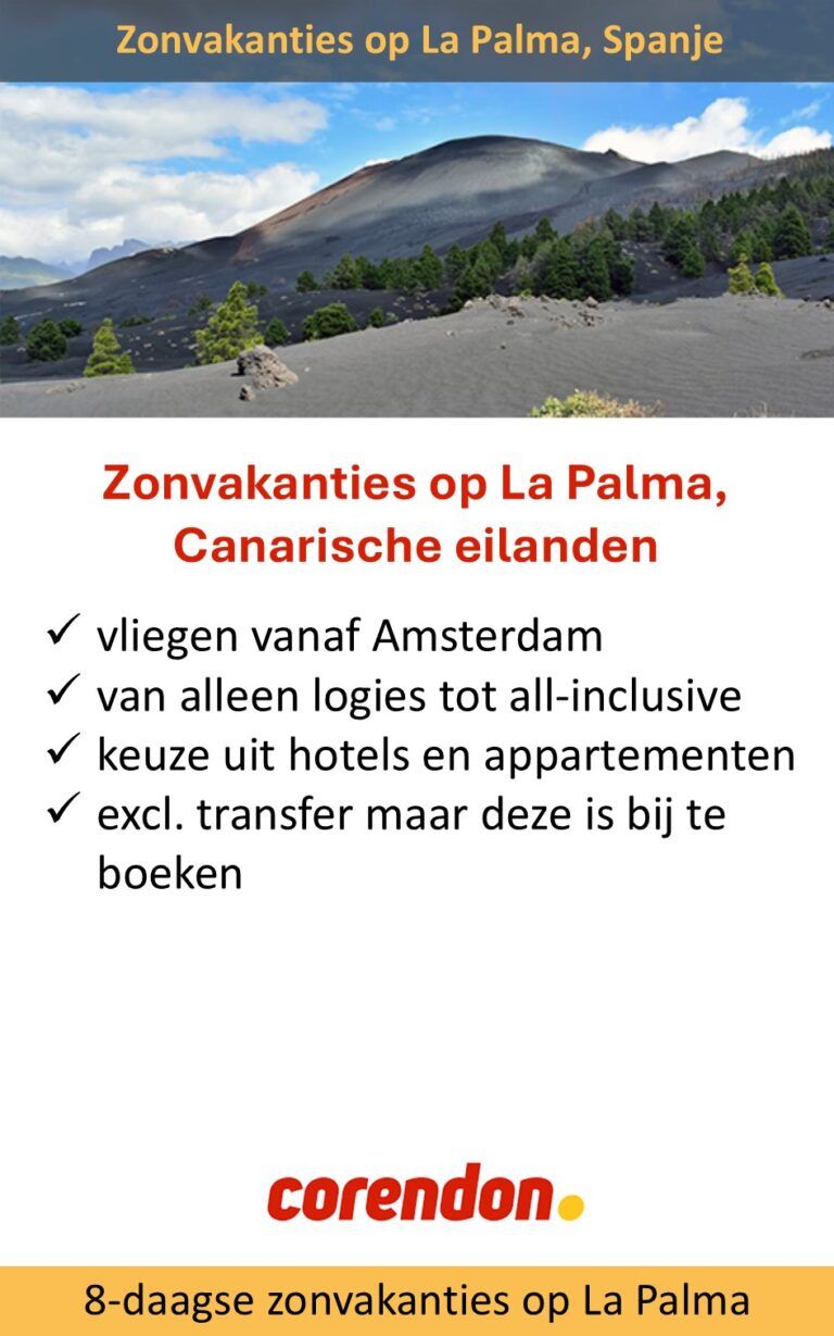 Corendon – La Palma – zonvakanties