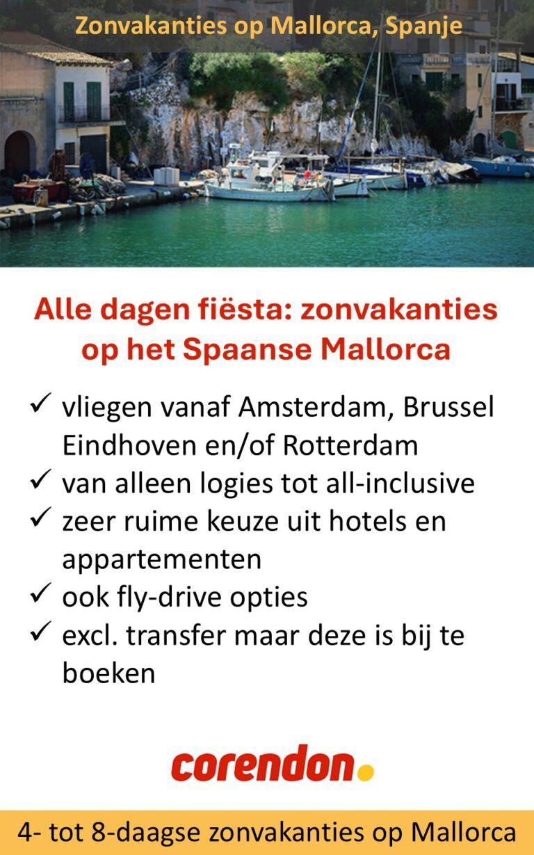Corendon – Mallorca – zonvakanties