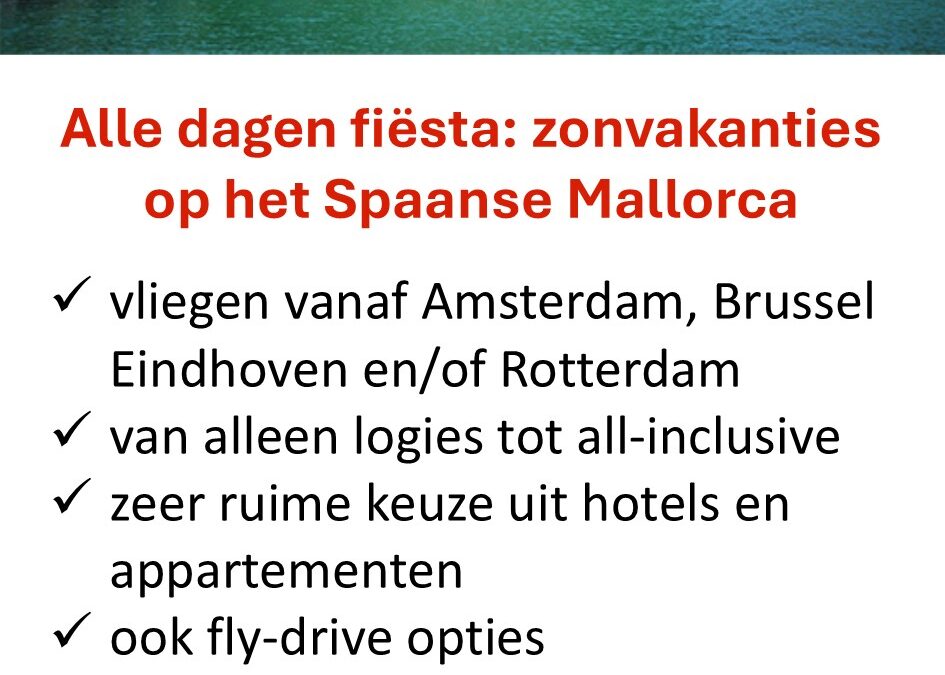 Corendon – Mallorca – zonvakanties