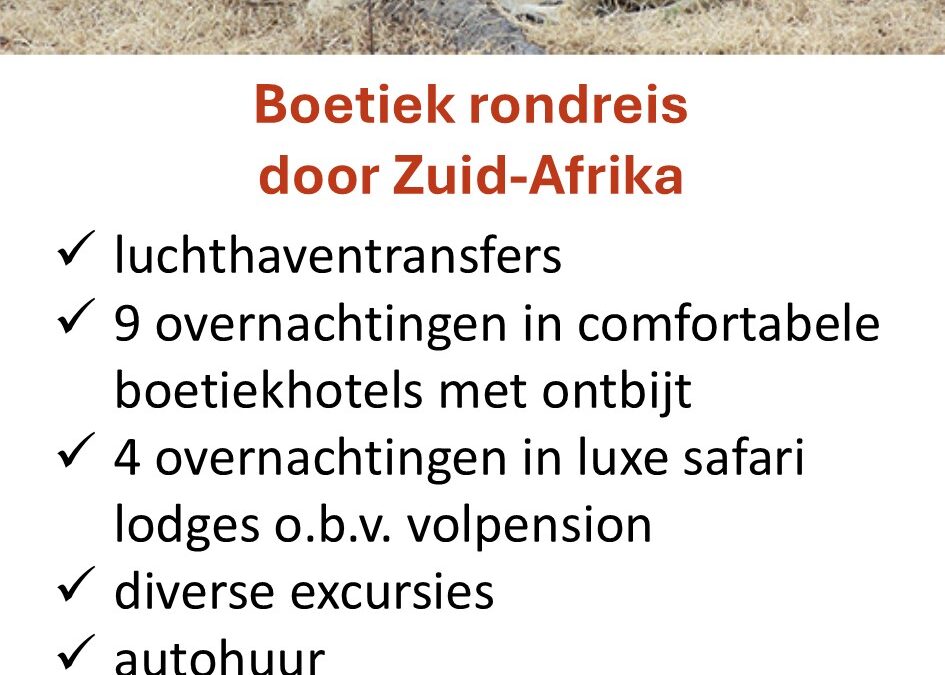 LHT – Zuid-Afrika – rondreis