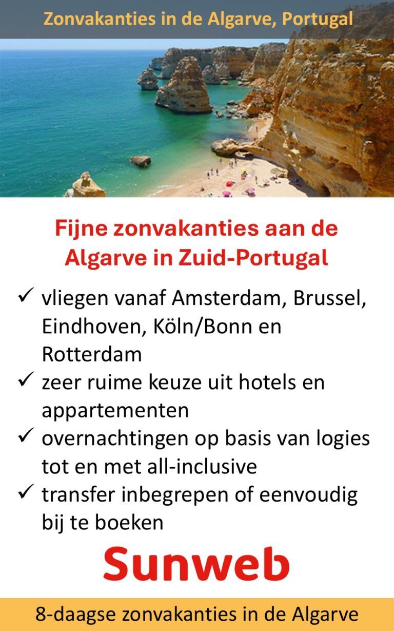 Sunweb – Portugal – Algarve – zonvakanties