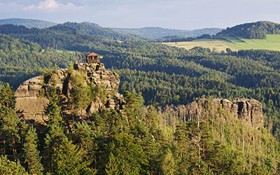 Nieuwe wandelroute verbindt Saksisch en Boheems Nationaal Park