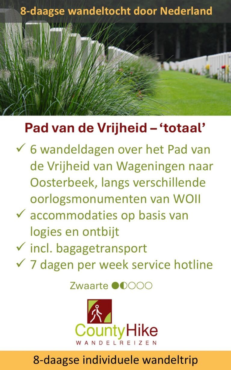 Countyhike – Nederland – Pieterpad – 6 delen