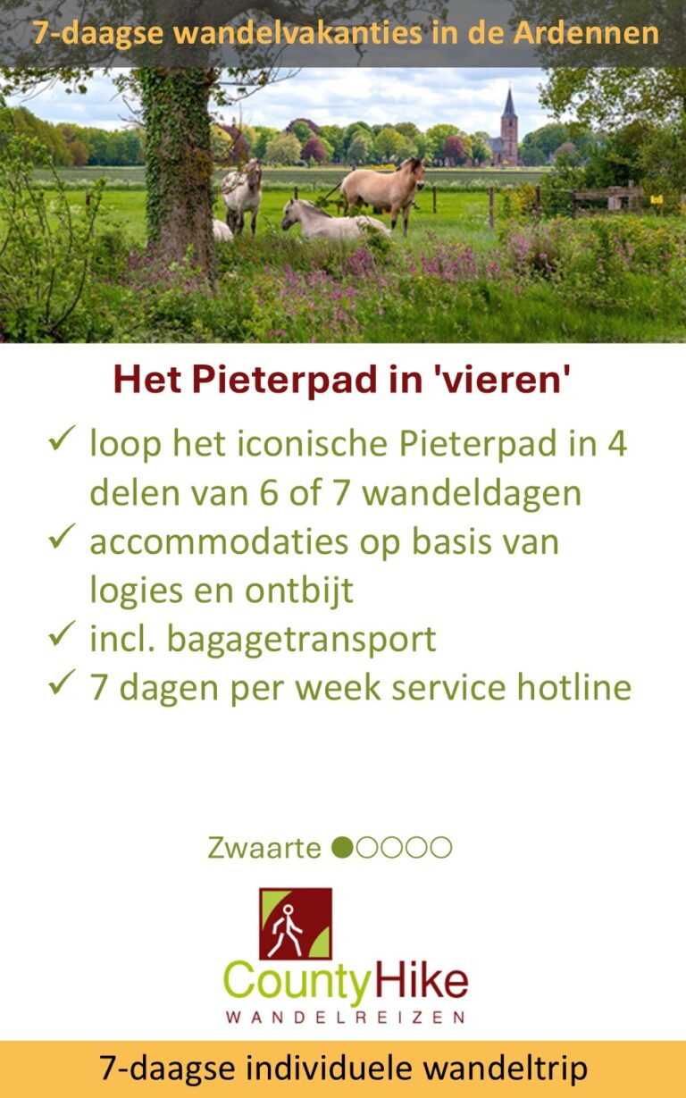 Countyhike – Nederland – Pieterpad – 4 delen