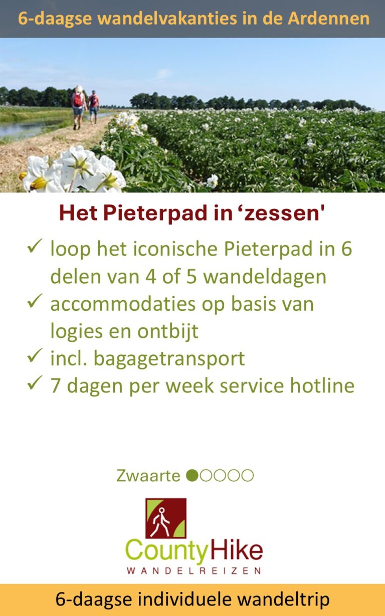 Countyhike – Nederland – Pieterpad – 6 delen