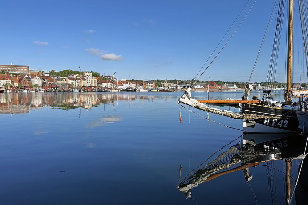 zeilschip in Flensburg