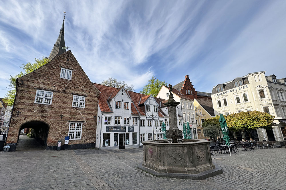 Plein in Flensburg