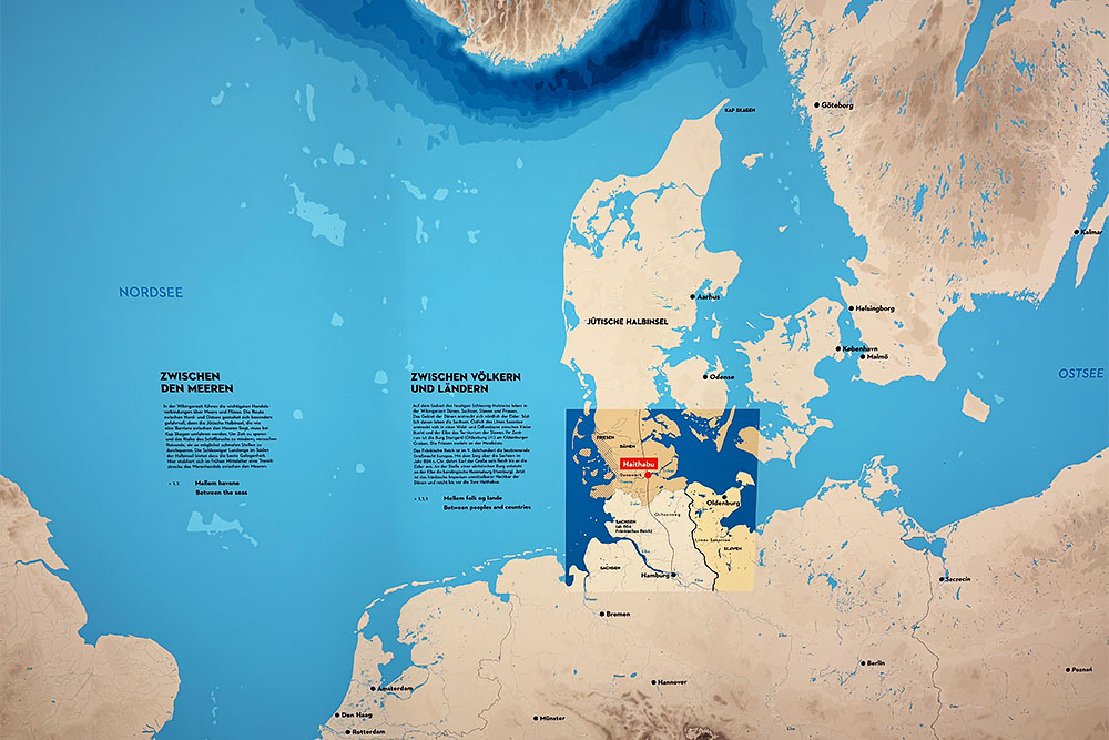 Museum van Haithabu en de Vikingen