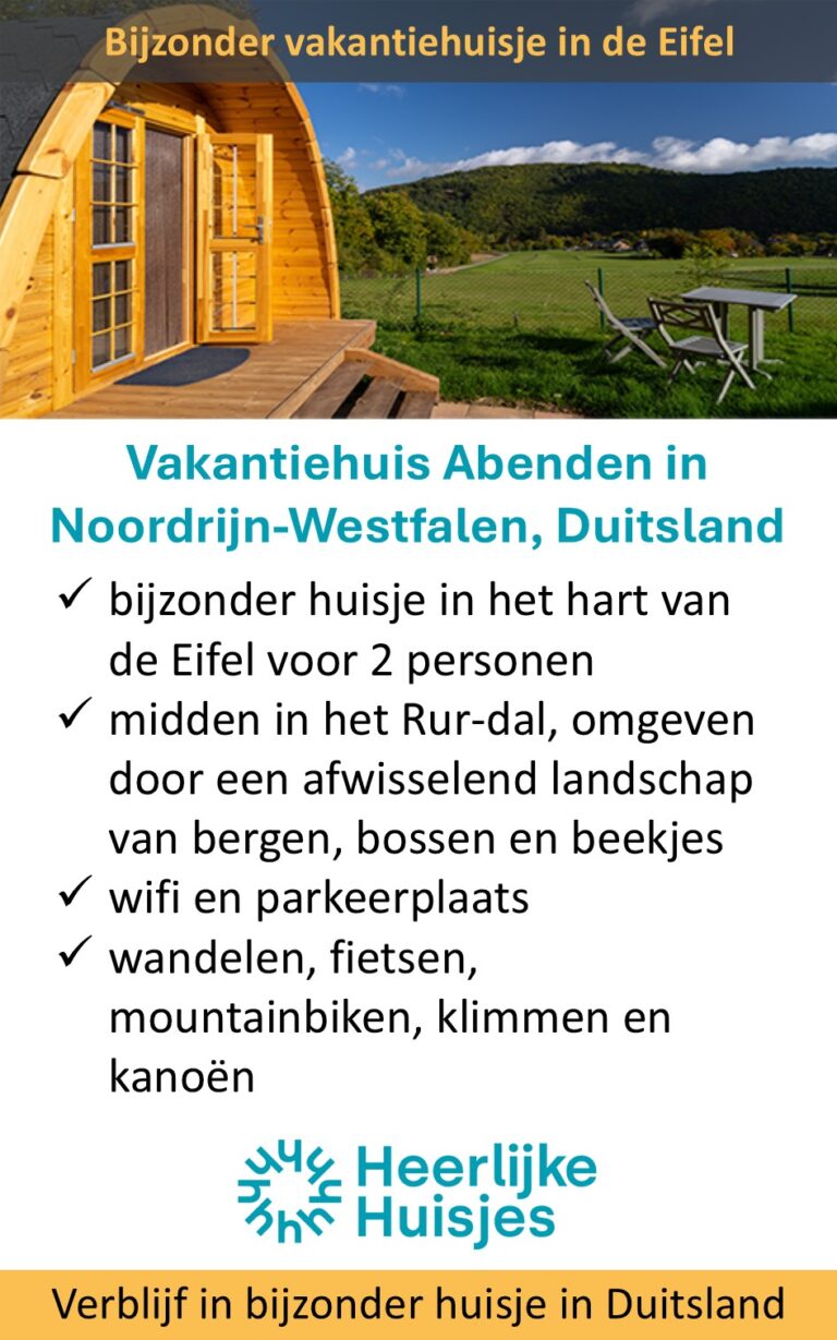 Heerlijke Huisjes – Duitsland – Noordrijn-Westfalen