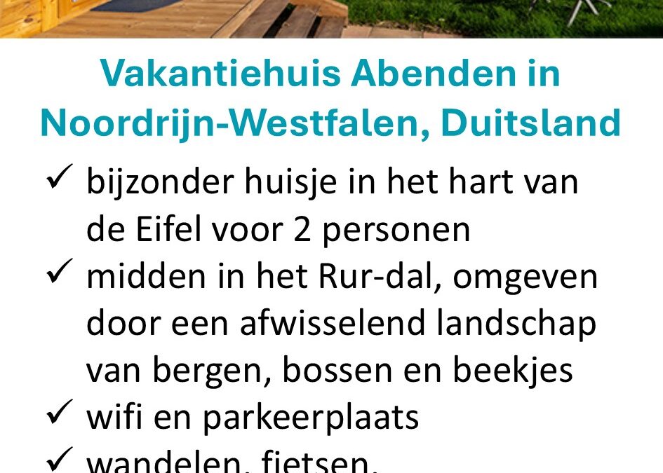 Heerlijke Huisjes – Duitsland – Noordrijn-Westfalen