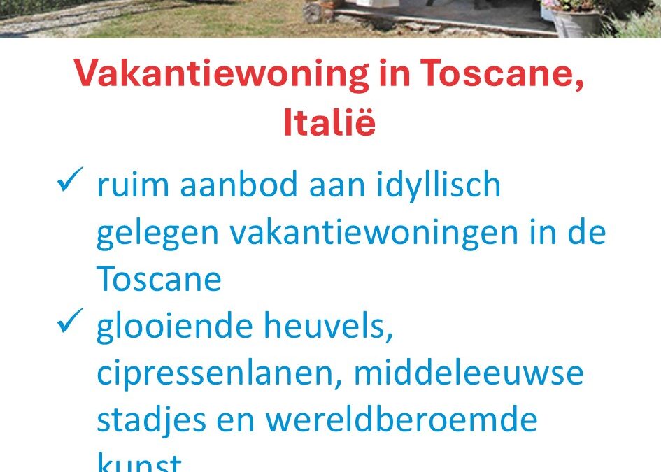 Interhome – Italië – Toscane
