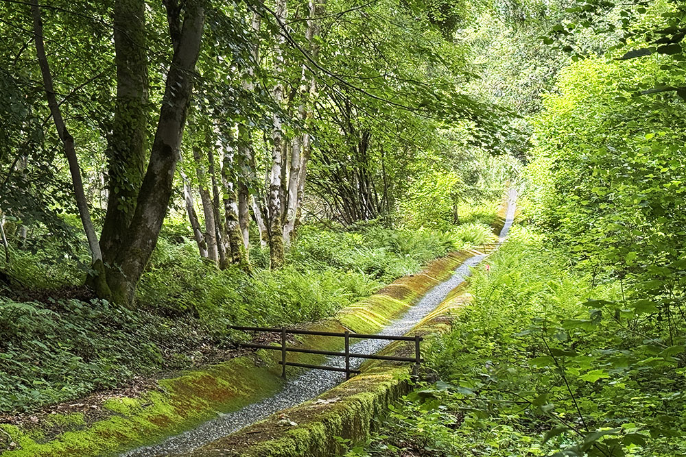 Afwatering vanuit de waterbassins van Coo in de Amblèvevallei