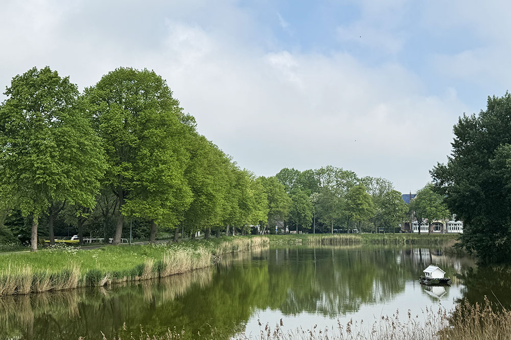 huisje in de Vest (drijvende duiventil) bij Middelburg