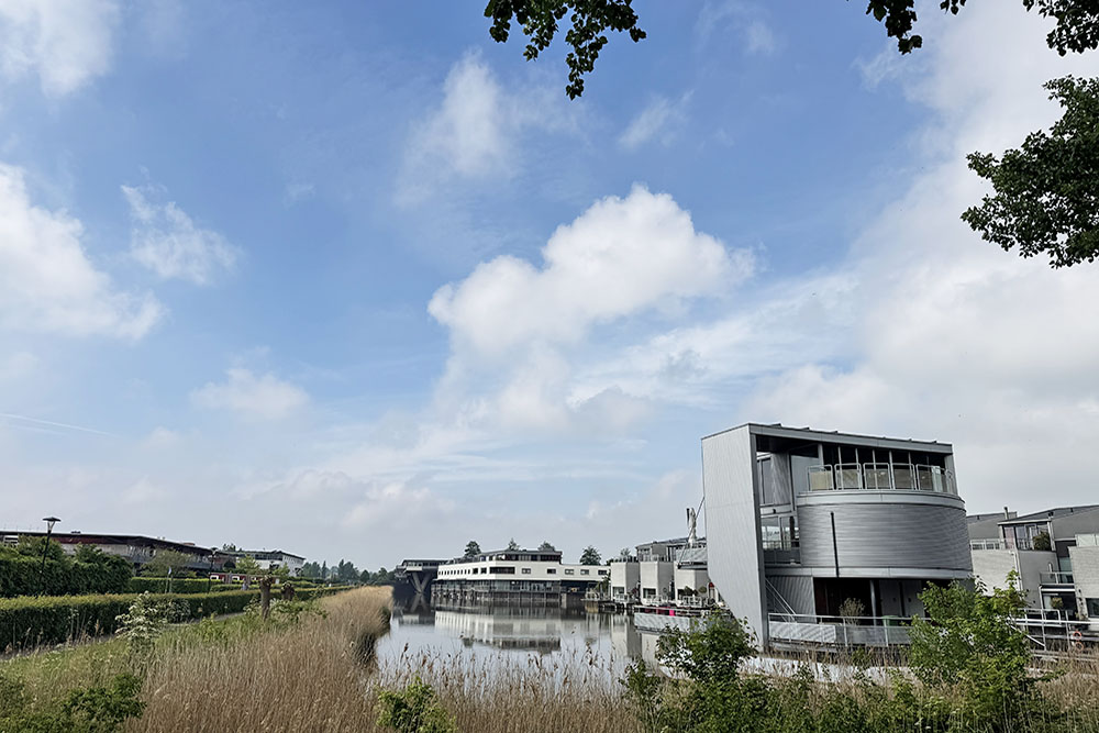 Watervilla's in Nieuw Middelburg