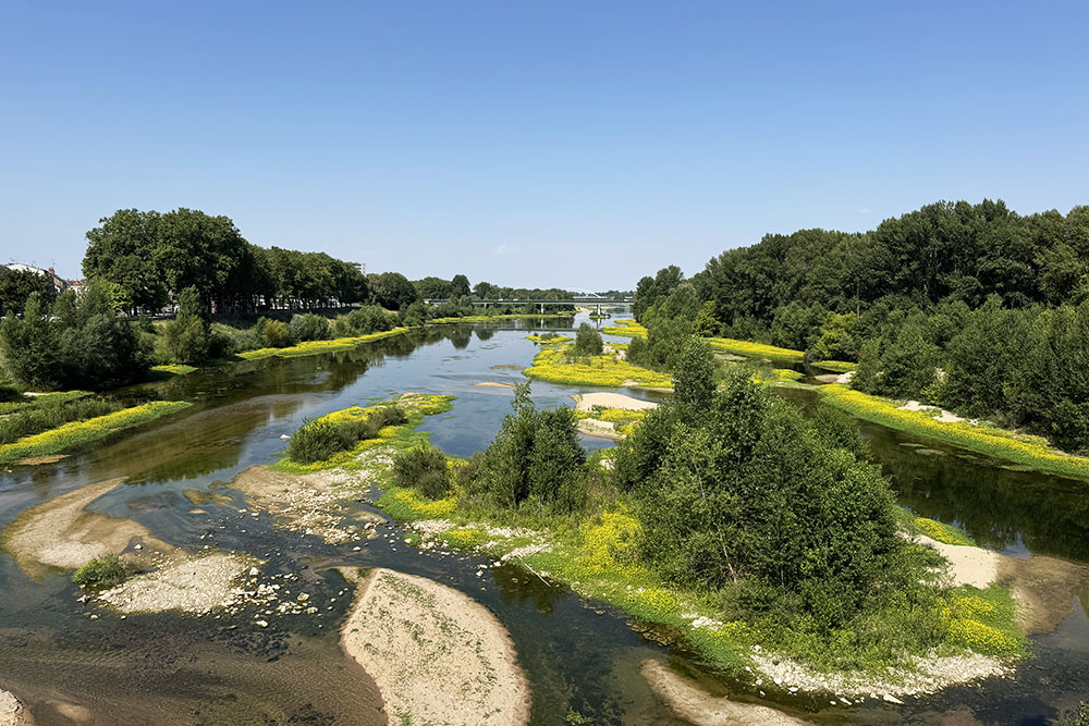 Eilandjes in de Loire