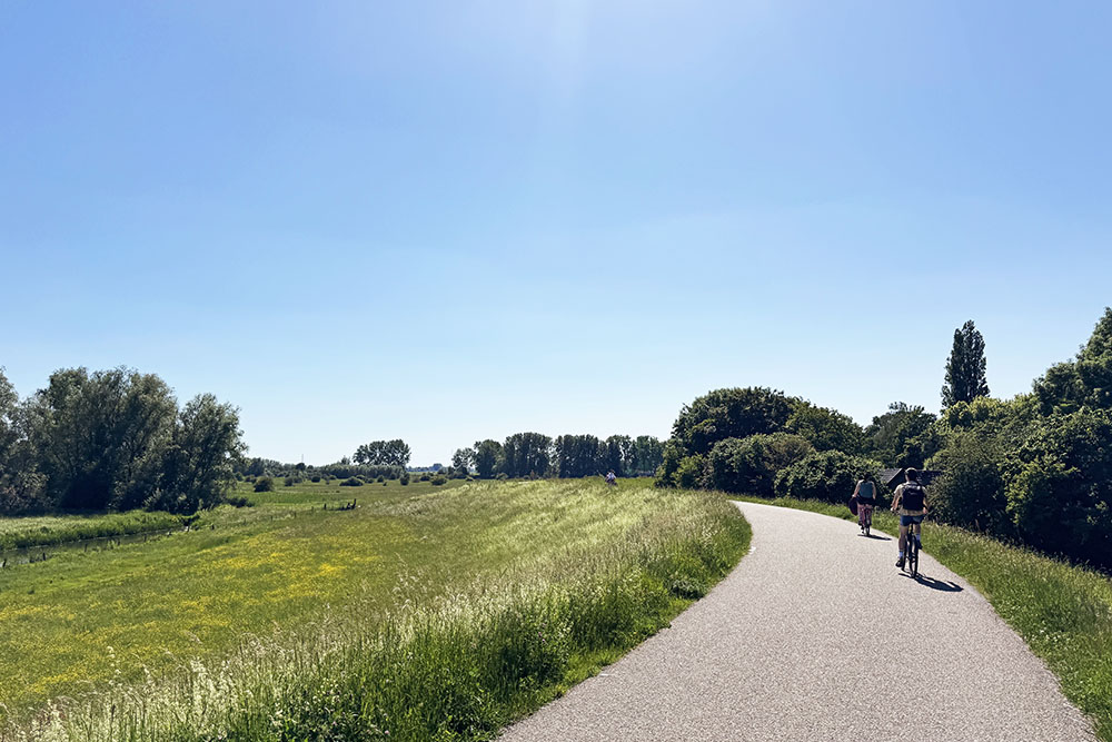Grebbedijk bij Wageningen